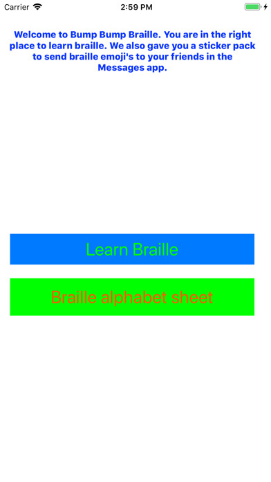 Emulate iPhone app Bump Bump Braille Learn using MyAndroid Emulate iPhone app Bump Bump Braille Learn using MyAndroid