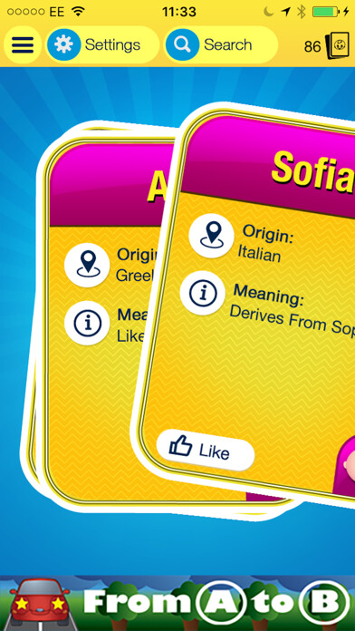 Emulate iPhone app Bump Names using MyAndroid Emulate iPhone app Bump Names using MyAndroid