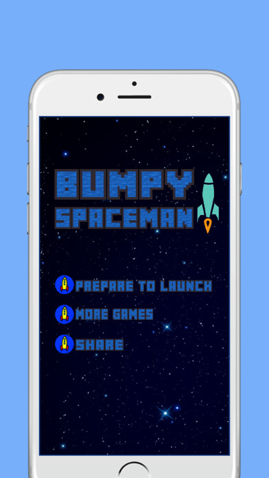 Emulate iPhone app Bumpy Spaceman using MyAndroid