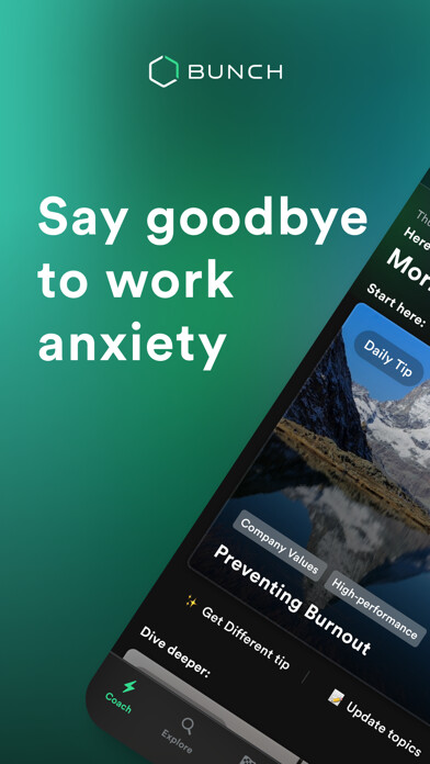 Emulate iPhone app Bunch - Work Happier using MyAndroid