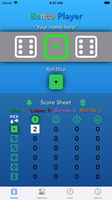 Emulate iPhone app Bunco Player using MyAndroid Emulate iPhone app Bunco Player using MyAndroid