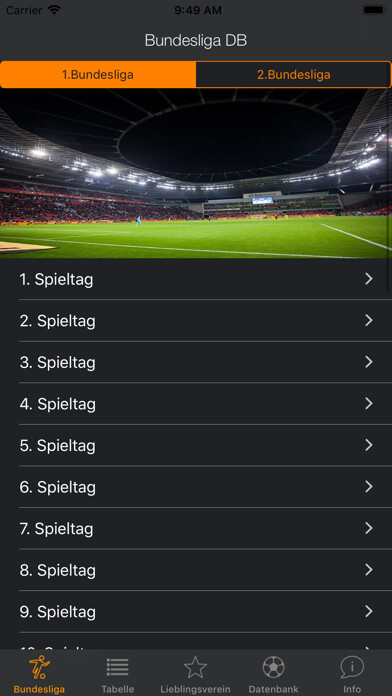 Emulate iPhone app Bundesliga DB using MyAndroid Emulate iPhone app Bundesliga DB using MyAndroid