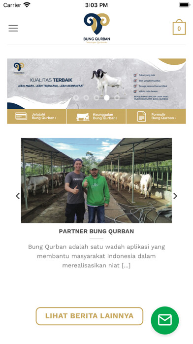 Emulate iPhone app Bung Qurban using MyAndroid