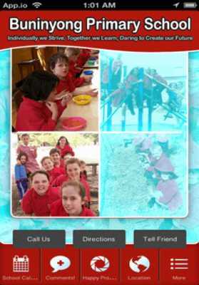 Emulate Android APK Buninyong Primary School