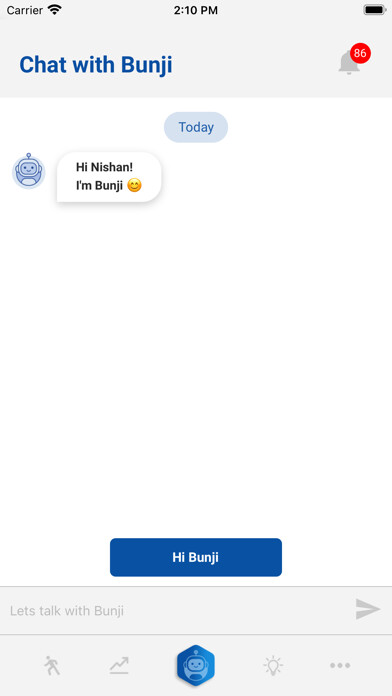 Emulate iPhone app Bunji - A good friend to chat using MyAndroid Emulate iPhone app Bunji - A good friend to chat using MyAndroid