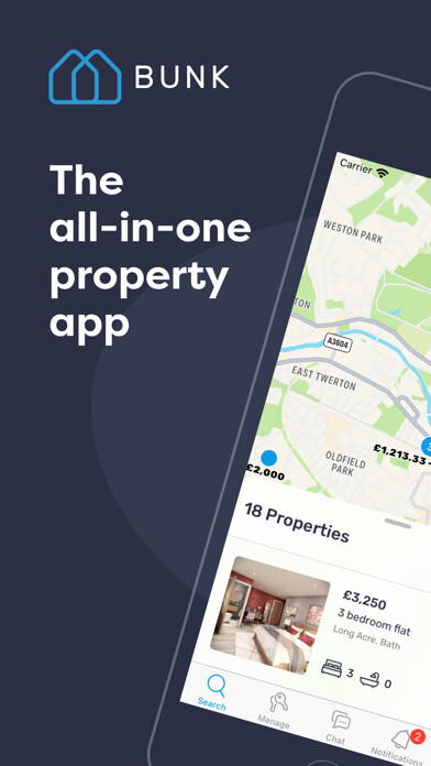 Emulate iPhone app Bunk - Tenant app using MyAndroid