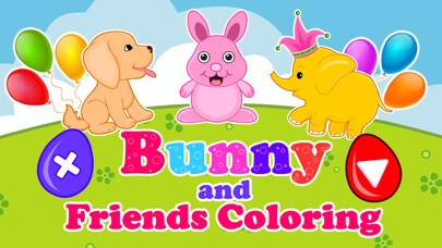Emulate iPhone app Bunny and Friends Coloring using MyAndroid Emulate iPhone app Bunny and Friends Coloring using MyAndroid