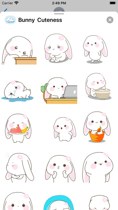 Emulate iPhone app Bunny Cuteness using MyAndroid Emulate iPhone app Bunny Cuteness using MyAndroid