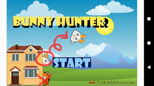 Run android online APK BunnyHunter from MyAndroid or emulate BunnyHunter using MyAndroid