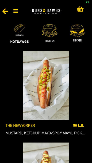 Emulate iPhone app Buns & Dawgs using MyAndroid Emulate iPhone app Buns & Dawgs using MyAndroid