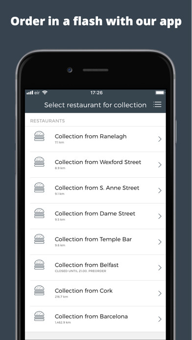 Emulate iPhone app Bunsen Straight Up Burgers using MyAndroid Emulate iPhone app Bunsen Straight Up Burgers using MyAndroid
