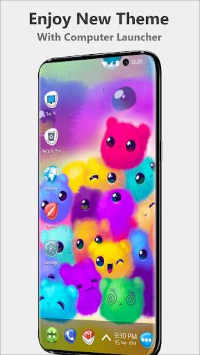 Run android online APK Bunty 3D Theme For Computer Launcher from MyAndroid or emulate Bunty 3D Theme For Computer Launcher using MyAndroid