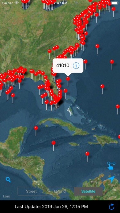 Emulate iPhone app Buoy Stations Feed: NOAA(NDBC) using MyAndroid Emulate iPhone app Buoy Stations Feed: NOAA(NDBC) using MyAndroid