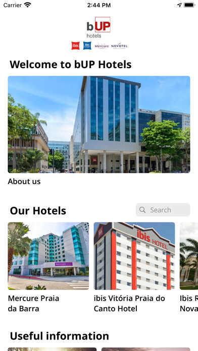 Emulate iPhone app bUP Hotels using MyAndroid Emulate iPhone app bUP Hotels using MyAndroid