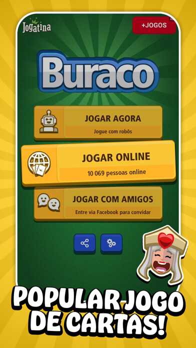 Emulate iPhone app Buraco Jogatina: Jogo de Carta using MyAndroid Emulate iPhone app Buraco Jogatina: Jogo de Carta using MyAndroid