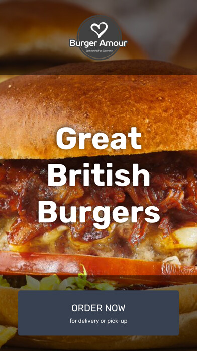 Emulate iPhone app Burger Amour using MyAndroid
