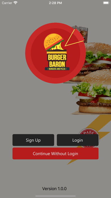 Emulate iPhone app BURGER BARON ST. PAUL using MyAndroid Emulate iPhone app BURGER BARON ST. PAUL using MyAndroid