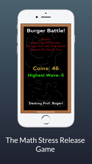 Emulate iPhone app BurgerBattle - Math Battle using MyAndroid Emulate iPhone app BurgerBattle - Math Battle using MyAndroid
