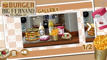 Emulate iPhone app Burger - Big Fernand Edition using MyAndroid Emulate iPhone app Burger - Big Fernand Edition using MyAndroid