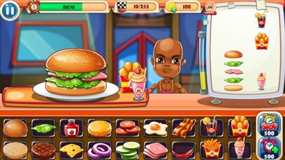 Emulate iPhone app Burger Cafe : Restaurant Games using MyAndroid Emulate iPhone app Burger Cafe : Restaurant Games using MyAndroid