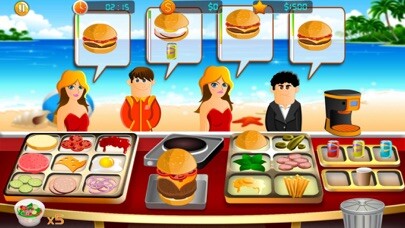 Emulate iPhone app Burger Cooking Restaurant using MyAndroid Emulate iPhone app Burger Cooking Restaurant using MyAndroid