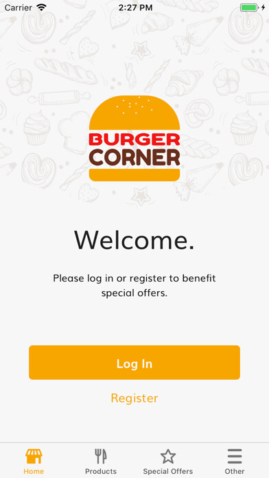 Emulate iPhone app Burger Corner using MyAndroid Emulate iPhone app Burger Corner using MyAndroid