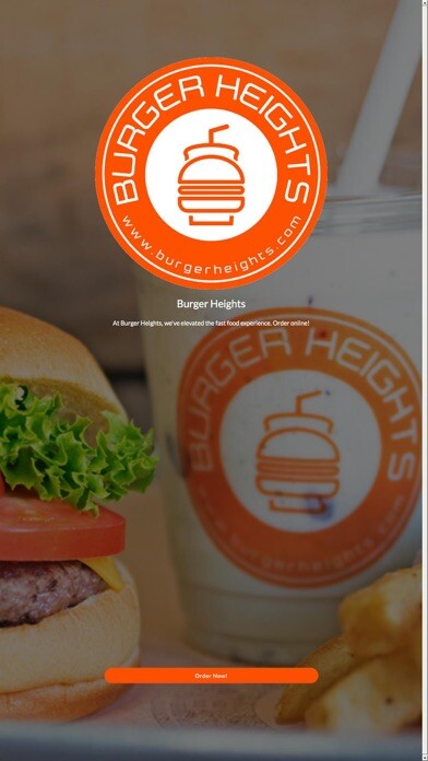 Emulate iPhone app Burger Heights using MyAndroid
