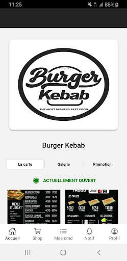 Run android online APK Burger Kebab from MyAndroid or emulate Burger Kebab using MyAndroid