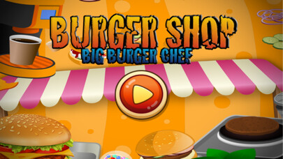 Emulate iPhone app burger shop big chef : games maker food hamburger for girls and boys using MyAndroid