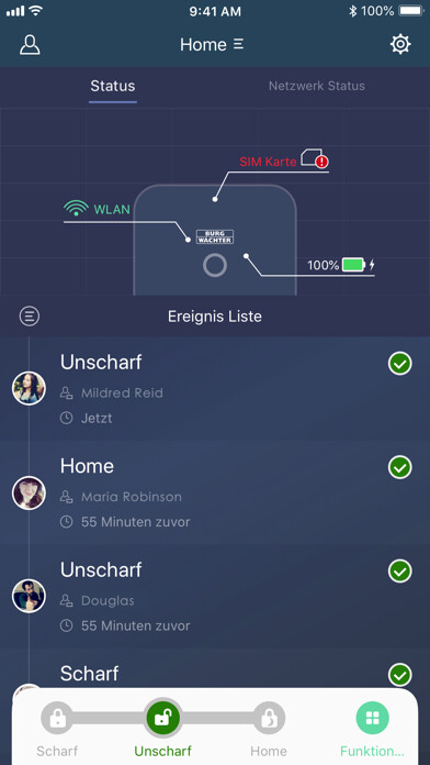 Emulate iPhone app BURGprotect using MyAndroid Emulate iPhone app BURGprotect using MyAndroid