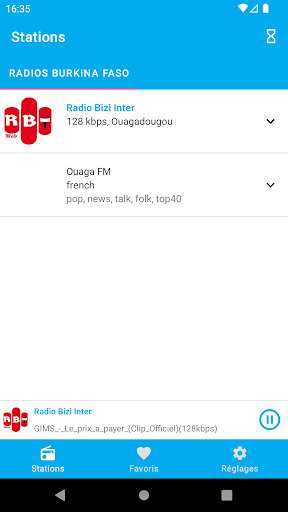Run android online APK Burkina Faso Radio Stations - FM Streaming from MyAndroid or emulate Burkina Faso Radio Stations - FM Streaming using MyAndroid