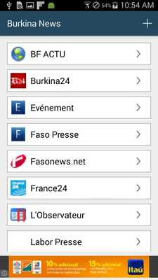 Emulate Android APK Burkina News Emulate Android APK Burkina News