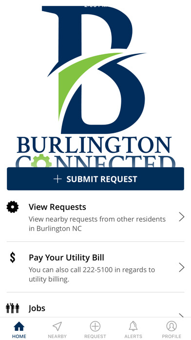 Emulate iPhone app Burlington Connected using MyAndroid