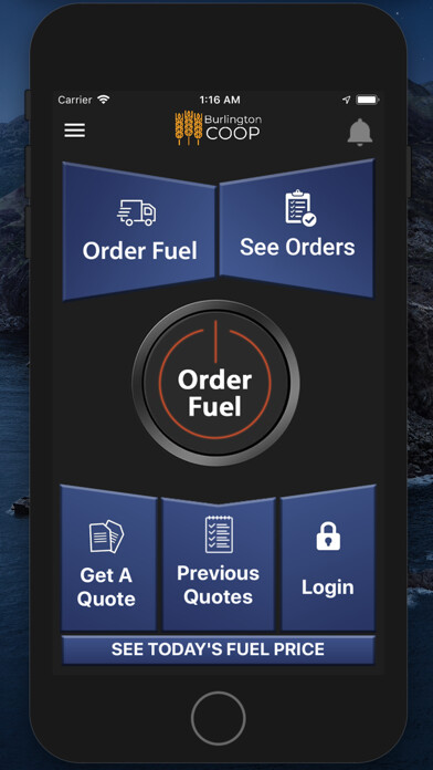 Emulate iPhone app Burlington Coop using MyAndroid