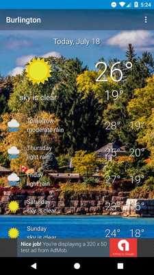 Emulate Android APK Burlington, Ontario - weather Emulate Android APK Burlington, Ontario - weather