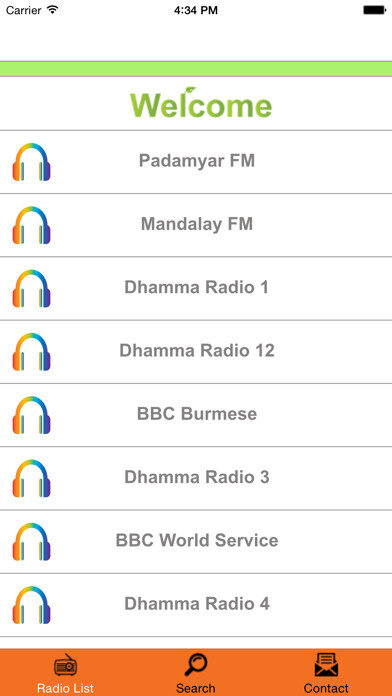 Emulate iPhone app Burmese Radio using MyAndroid Emulate iPhone app Burmese Radio using MyAndroid