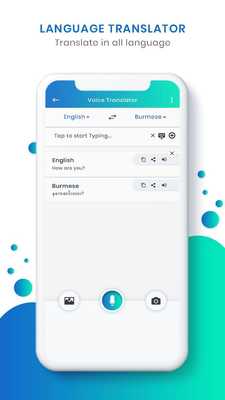 Emulate Android APK Burmese Voice To Text Translator