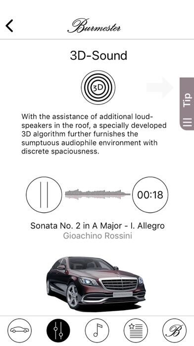 Emulate iPhone app Burmester Soundcheck Daimler using MyAndroid Emulate iPhone app Burmester Soundcheck Daimler using MyAndroid
