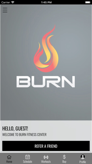 Emulate iPhone app BURN Dallas using MyAndroid