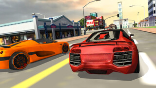 Emulate iPhone app Burning Wheels Car Racer 3D using MyAndroid