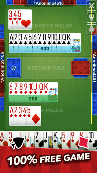 Emulate iPhone app BurracoON using MyAndroid