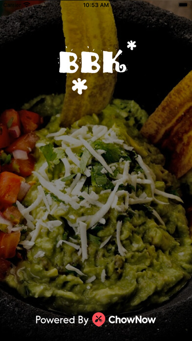 Emulate iPhone app Burrito Bar & Kitchen using MyAndroid