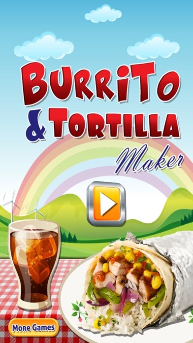 Emulate iPhone app Burrito & tortilla maker - A mexican food cooking school & Roti master cook using MyAndroid Emulate iPhone app Burrito & tortilla maker - A mexican food cooking school & Roti master cook using MyAndroid