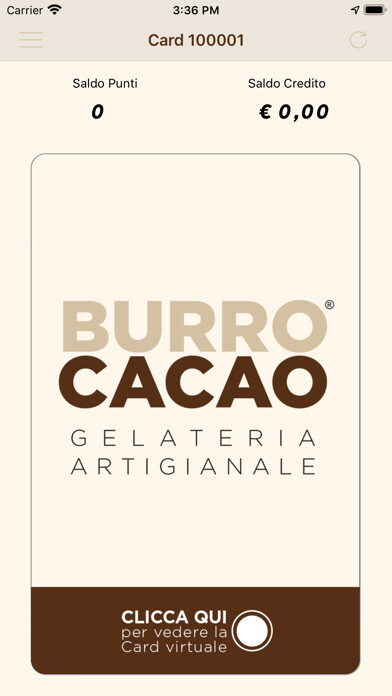 Emulate iPhone app Burrocacao Gelateria using MyAndroid Emulate iPhone app Burrocacao Gelateria using MyAndroid