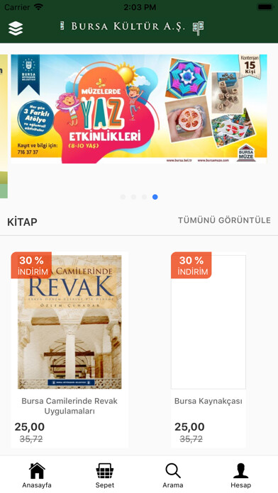 Emulate iPhone app Bursa Kültür Market using MyAndroid Emulate iPhone app Bursa Kültür Market using MyAndroid