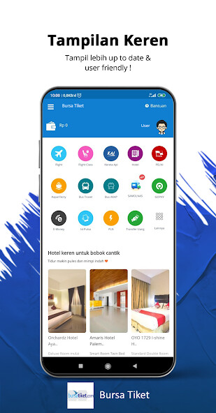Run android online APK Bursa Tiket from MyAndroid or emulate Bursa Tiket using MyAndroid