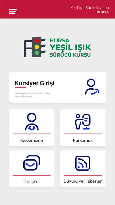 Emulate iPhone app Bursa Yeşil Işık Sürücü Kursu using MyAndroid Emulate iPhone app Bursa Yeşil Işık Sürücü Kursu using MyAndroid