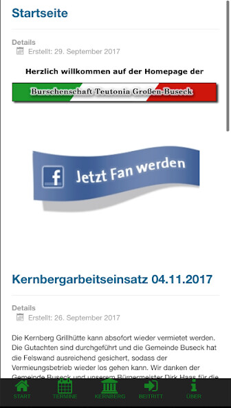 Run android online APK Burschenschaft Teutonia Buseck 1925 e.V. from MyAndroid or emulate Burschenschaft Teutonia Buseck 1925 e.V. using MyAndroid Run android online APK Burschenschaft Teutonia Buseck 1925 e.V. from MyAndroid or emulate Burschenschaft Teutonia Buseck 1925 e.V. using MyAndroid