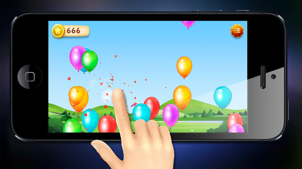 Run android online APK Burst balloons for kids from MyAndroid or emulate Burst balloons for kids using MyAndroid