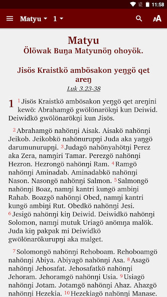 Run android online APK Burum Mindik - Bible from MyAndroid or emulate Burum Mindik - Bible using MyAndroid